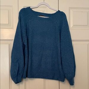 Vince Camuto Blue Crew Neck Sweater